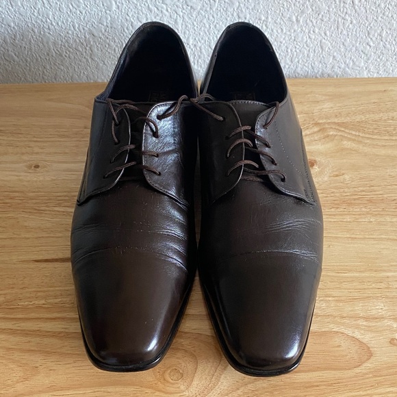 Mercanti Fiorentini Other - Mercanti Fiorentini Dark Brown Leather Oxfords (Made in Italy)